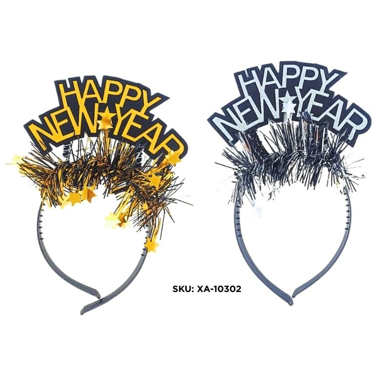 DIADEMA HAPPY NEW YEAR DOR/PLA XU X600B