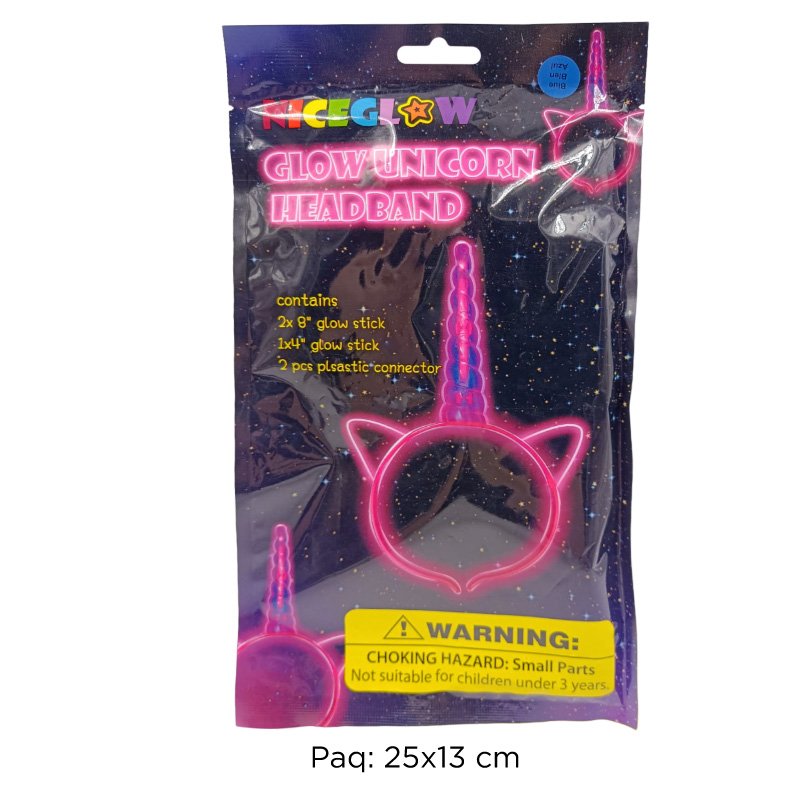 DIADEMA LED UNICORNIO XU /300B