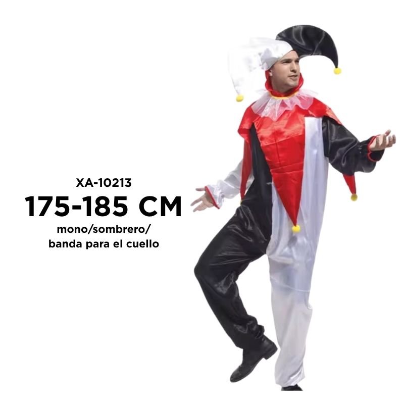 DISFRAZ JOCKER T-M XU BX40