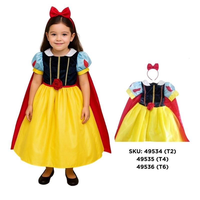 DISFRAZ BLANCANIEVES T6