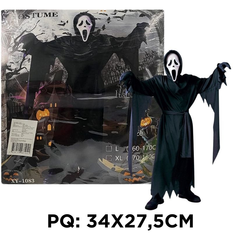 DISFRAZ DE LA MUERTE TALLA(L,XL) XU X60B