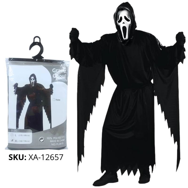 DISFRAZ FANTASMA ADULTO - XL-L X60B