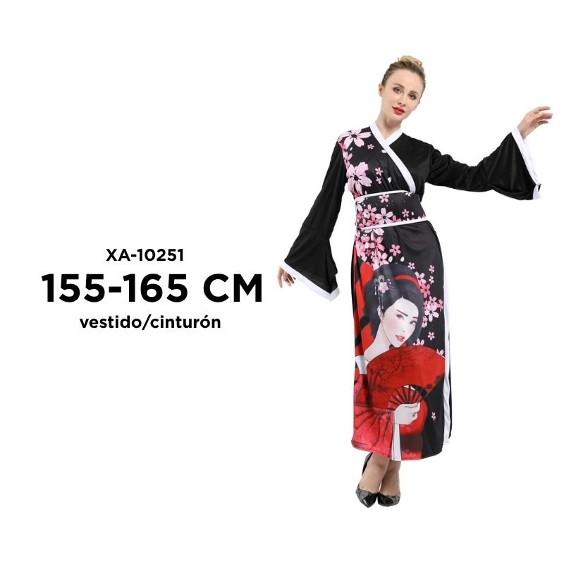 DISFRAZ KIMONO JAPONES T-S BX50