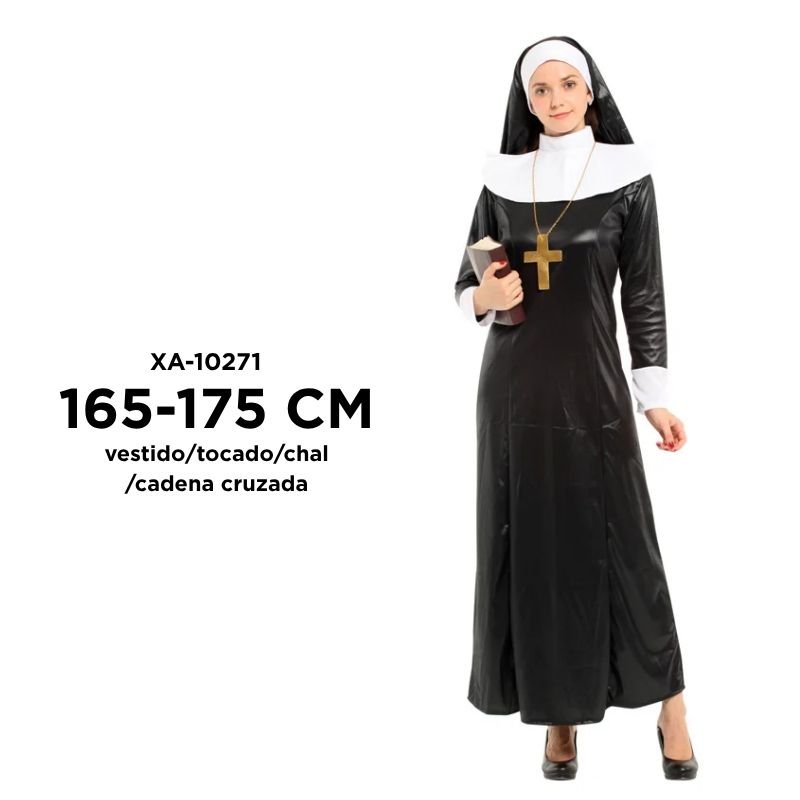 DISFRAZ MONJA T-M BX50