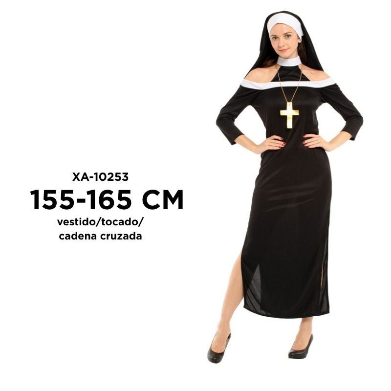 DISFRAZ MONJA T-S XU BX50