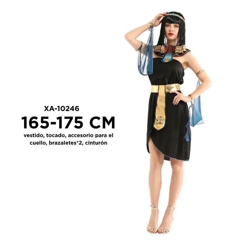 DISFRAZ PRINCESA EGIPCIA T-M XU BX30