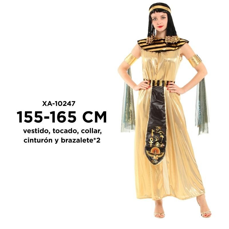 DISFRAZ REINA EGIPCIA T-S BX50