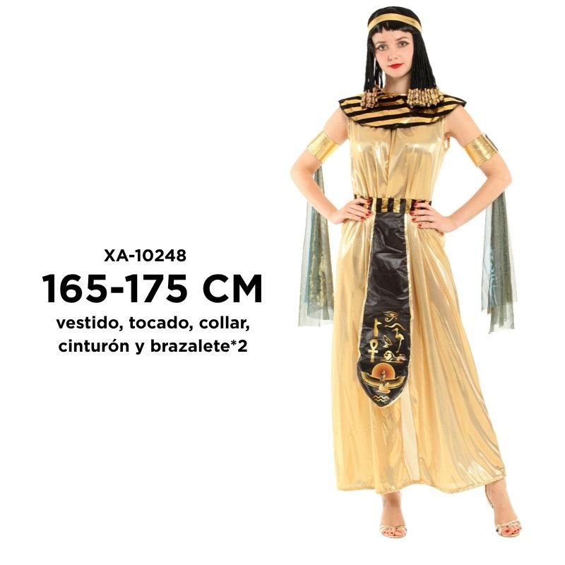 DISFRAZ REINA EGIPCIA T-M BX50