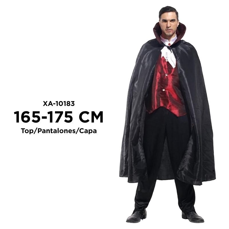 DISFRAZ VAMPIRO T-S BX40