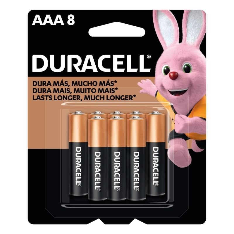 DURACELL PILA AAA BLISTER X8 X12 X14