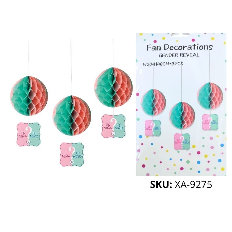 ESFERA PAPEL BABY SHOWER XU X120B