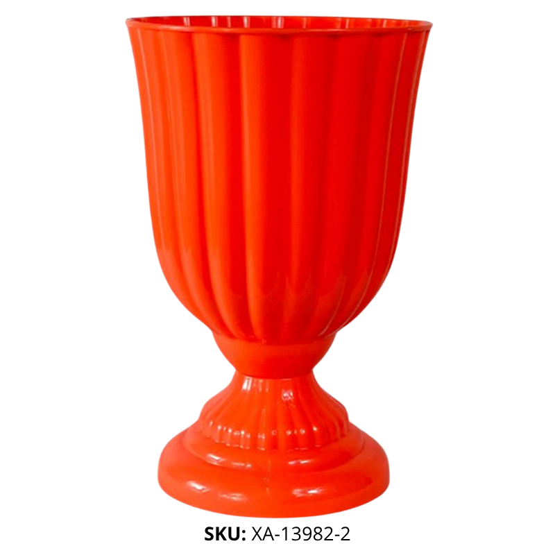 FLORERO PLAST NARANJA NEON XU X96B