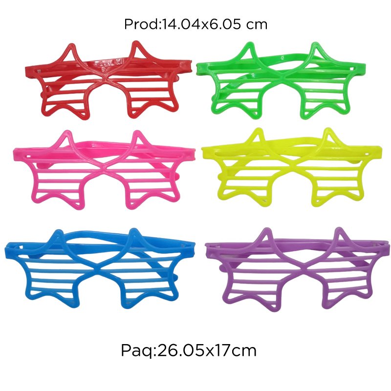 GAFAS ESTRELLA NEON X12U X1200B