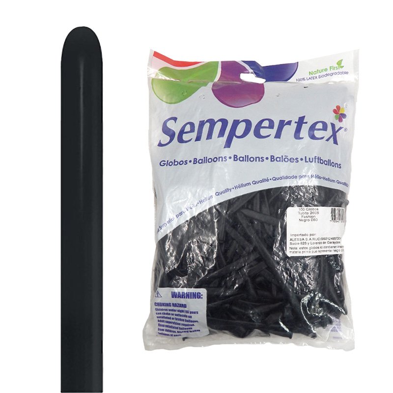 GLOBO 260 NEGRO FASH. SEMPERTEX