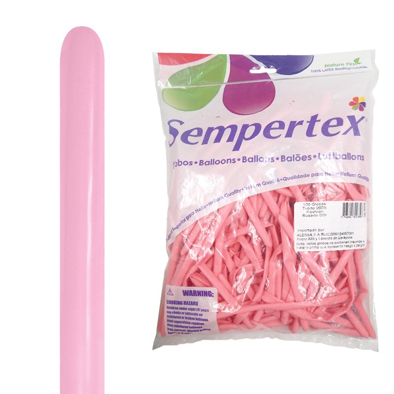 GLOBO 260 ROSADO FASH. SEMPERTEX