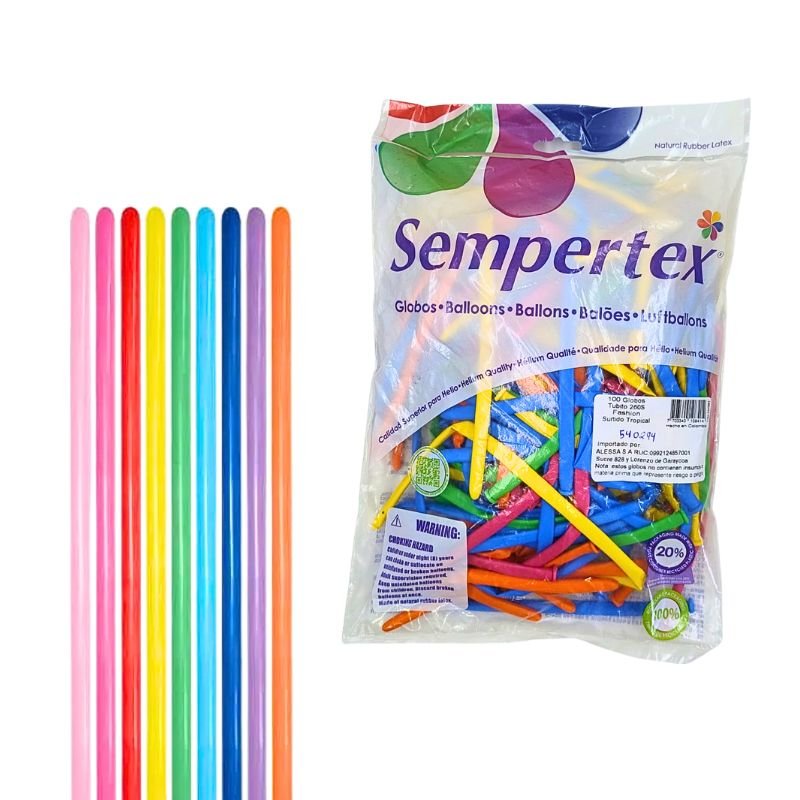 GLOBO 260 SURTIDO FASH. SEMPERTEX
