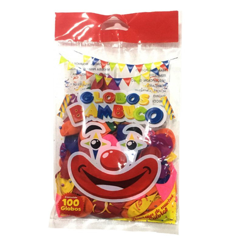 GLOBO CARNAVAL BAMBUCO X100