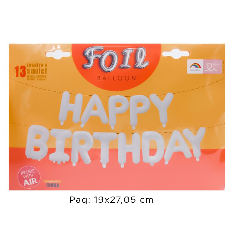 GLOBO H/B BLANCO 13PCS XU X200B/ 10 PQTE