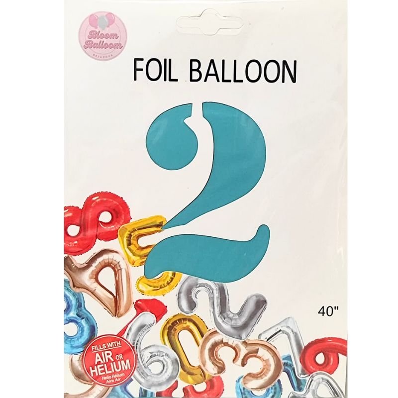 GLOBO JUMBO #2 CELESTE 40 PLG
