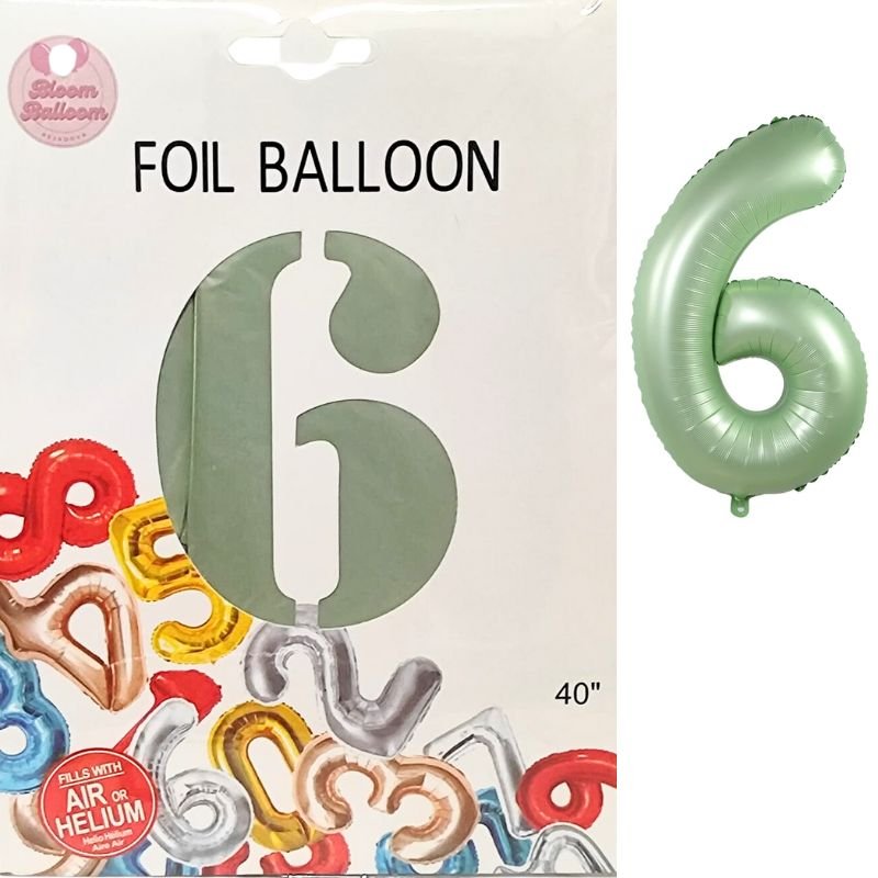 GLOBO JUMBO #6 MENTA 40 PLG
