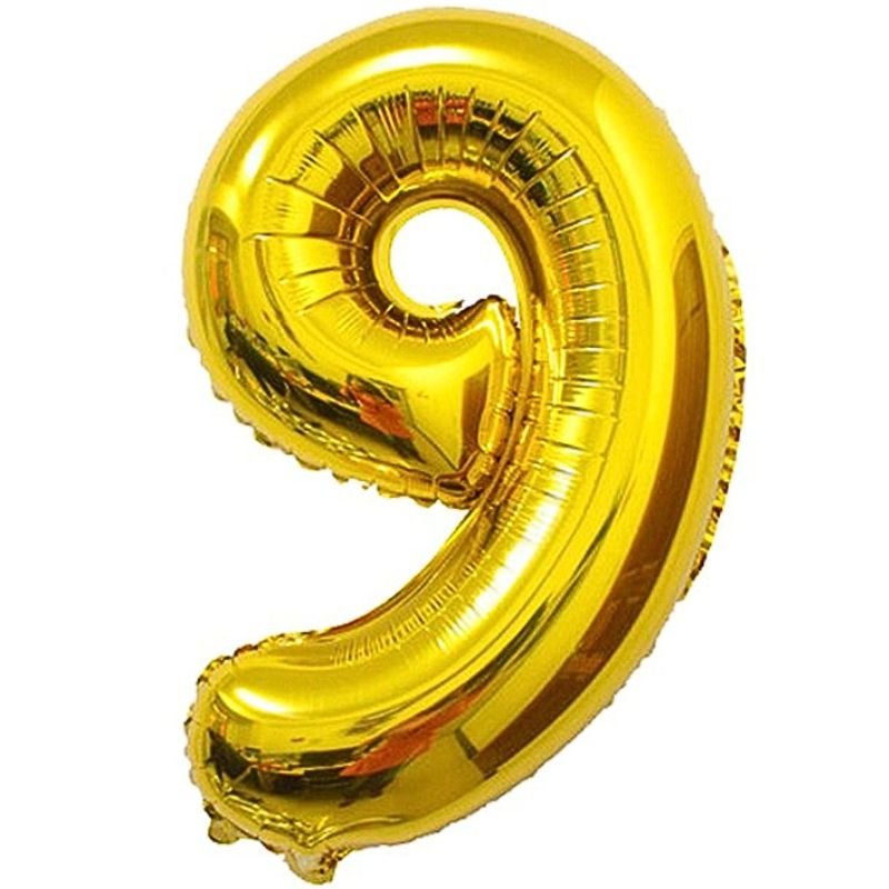 GLOBO JUMBO #9 DORADO