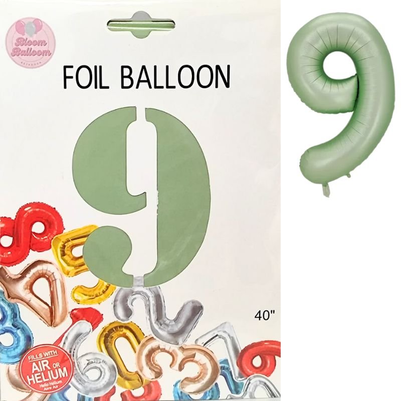 GLOBO JUMBO #9 MENTA 40 PLG