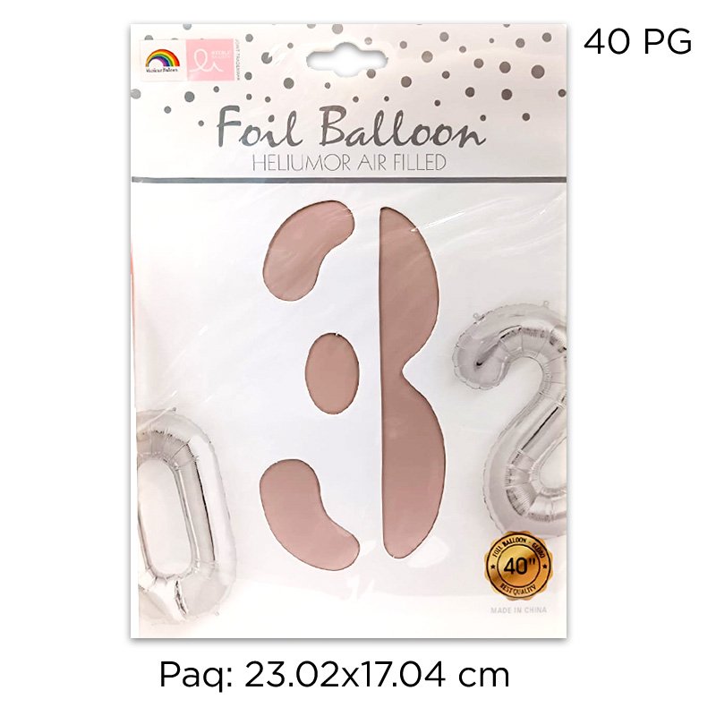 GLOBO JUMBO 3 PALO ROSA