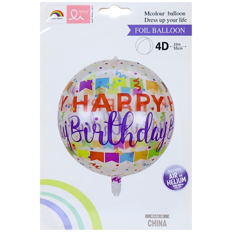 GLOBO ORBITA HAPPY/B 22PLG X600B