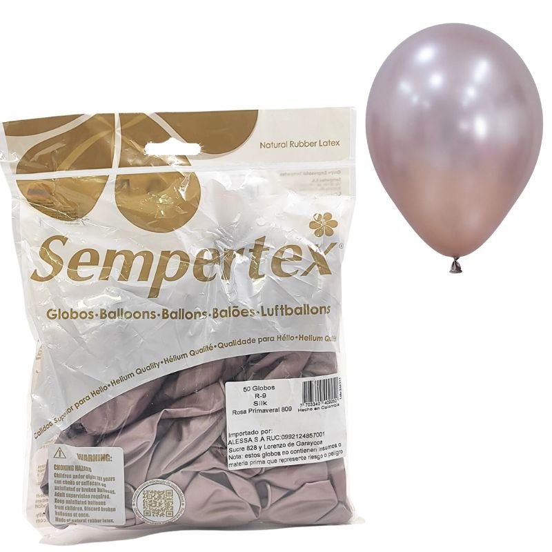 GLOBO R-9 ROSA PRIMAVERAL SEMPERTEX