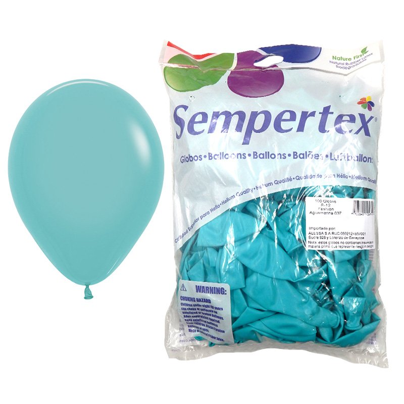 GLOBO R12 AGUAMARINA FASH.SEMPERTEX