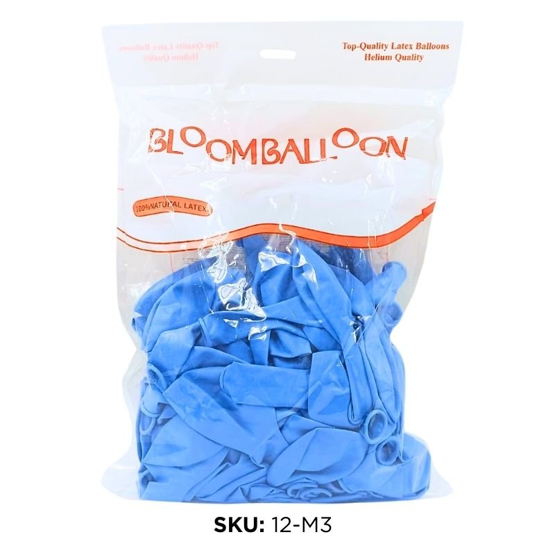 GLOBO R12 CELESTE LATEX 100PCS XU