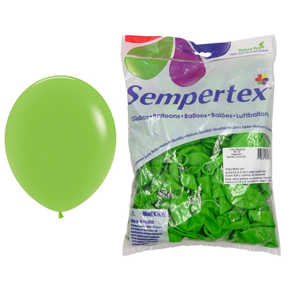 GLOBO R12 VERDE/L SEMPERTEX