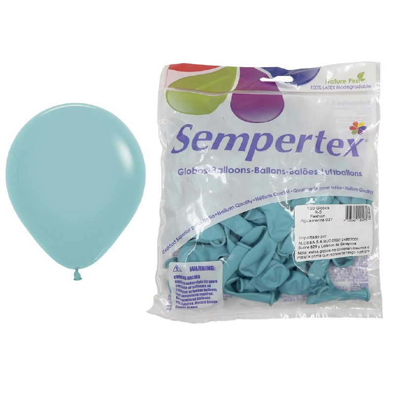 GLOBO R5 AGUAMARINA FASH. SEMPERTEX