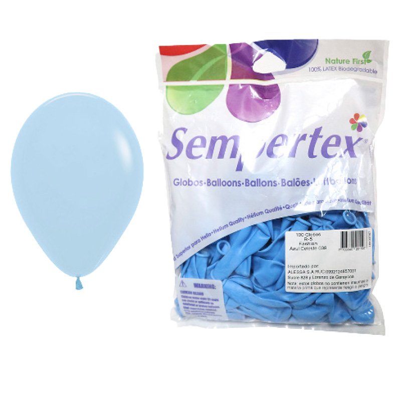 GLOBO R5 AZUL PAST SEMPERTEX