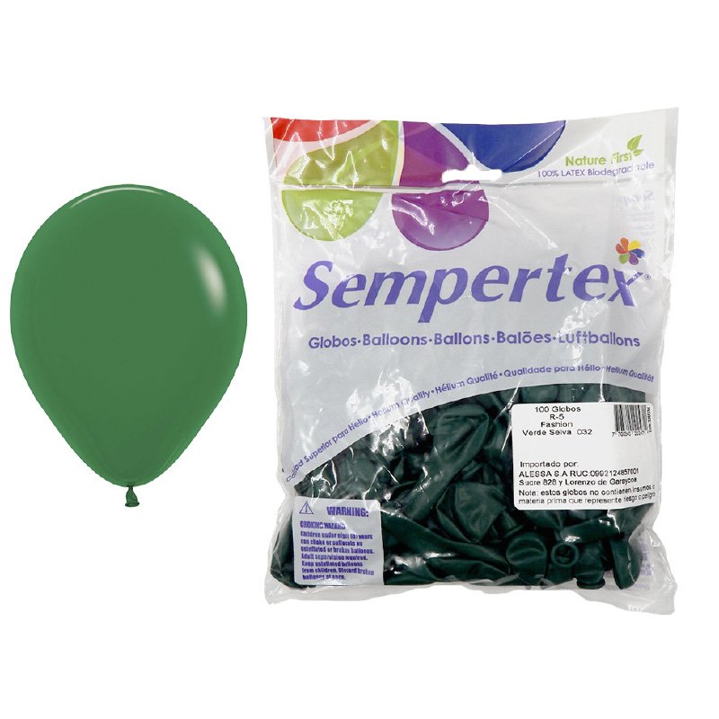 GLOBO R5 VERDE SELVA SEMPERTEX