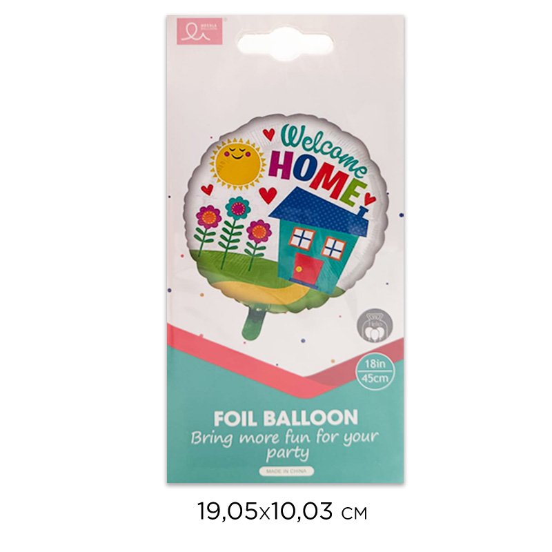 GLOBO RED WELCOME HOME 18PLG X600B