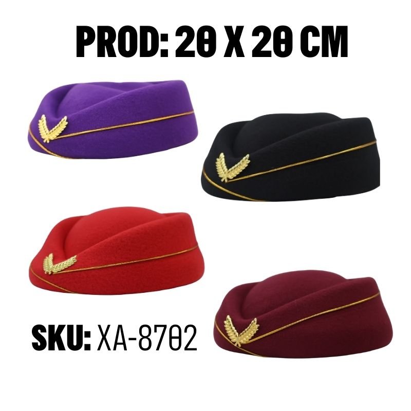 GORRAS AZAFATA 4COL BX100