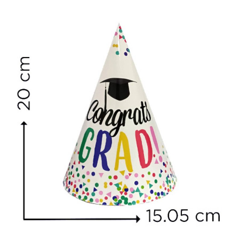 GORROS C/GRAD X10PCS X120B