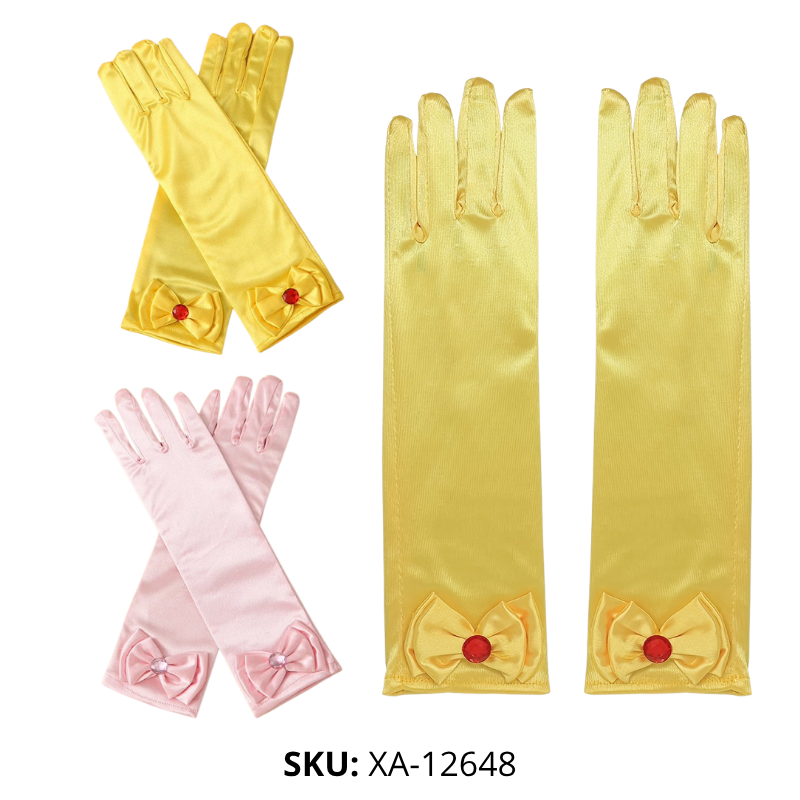 GUANTES LAZO-ROSADO O AMARILLO-X600B