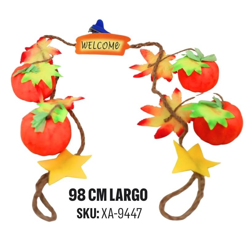 GUIRNALDA CALABAZA WELCOME BX200