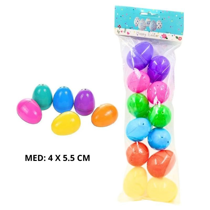 HUEVOS PASC PEQ V/COL X12PZS /X120B