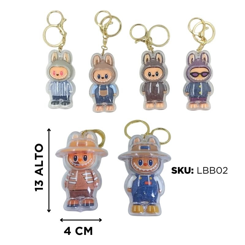 LLAVERO LABUBU C/PROTECTOR XU PQX6 BX 600
