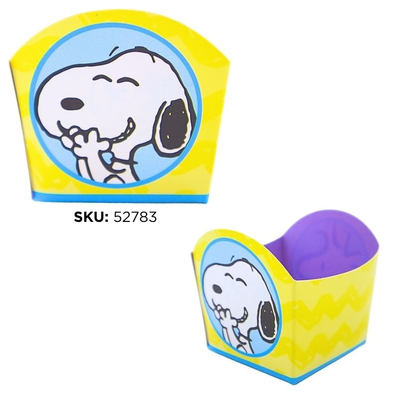 MINI CANASTA SNOOPY X10 PCS