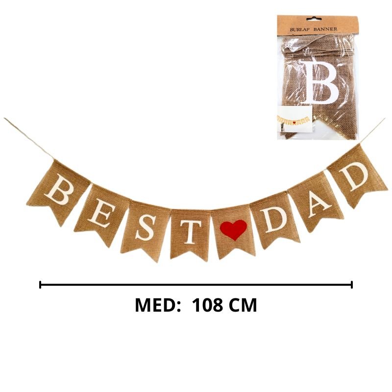 PANCARTA BEST DAD X250B