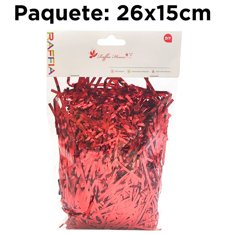 PAPEL PICADO MET. ROJO XU X400B
