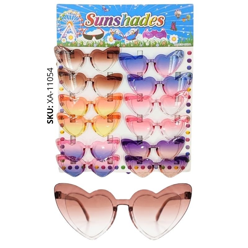 PLANCHA GAFA CORA.X12PCS MULTICOLOR X1200B
