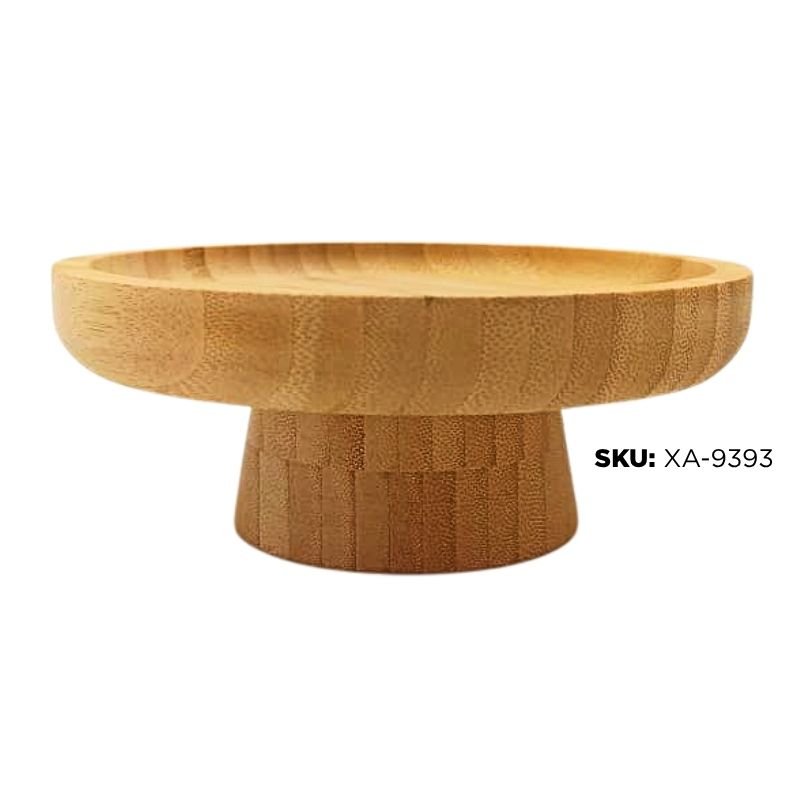 PORTA BOCADITOS MADERA RED. 15X15CM XU X24B