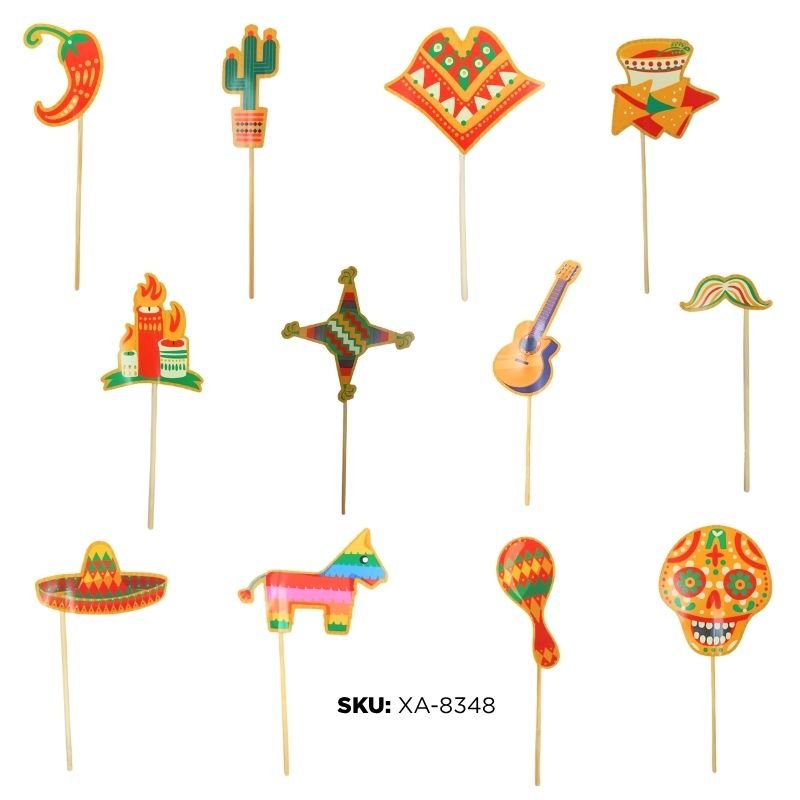 PROPS FIESTA MEXICANA X12PCS/360B