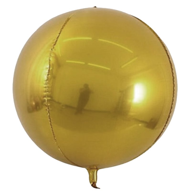 552 GLOBO ORBITA DORADA 10PG