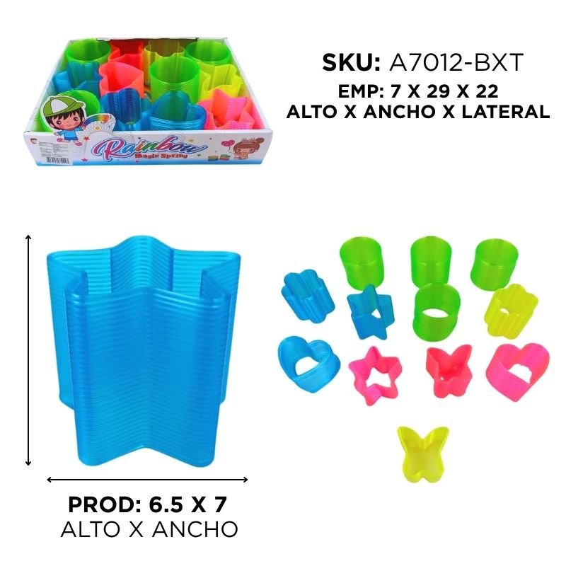 RESORTE MAGICO FORMAS XU/CX12 BX40